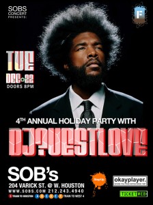 Queslove @ SOB's 